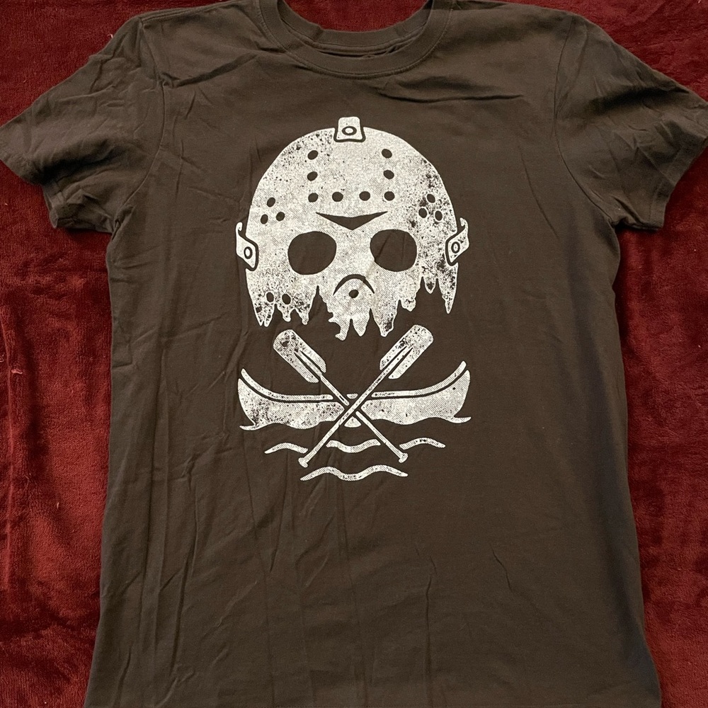 Friday the 13th horror block t-shirt